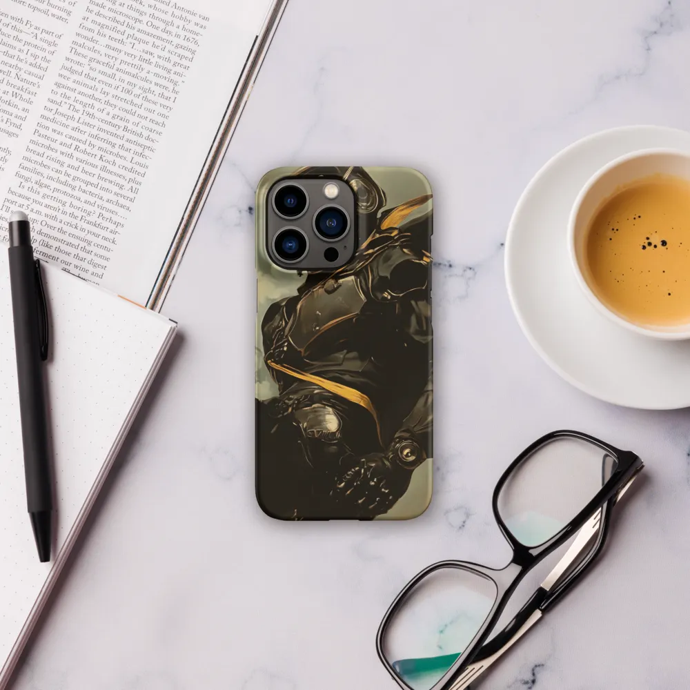 Ethereal Explorer: The Enigmatic Astronaut | Phone Case |  13 Pro | Snap Case | Matte