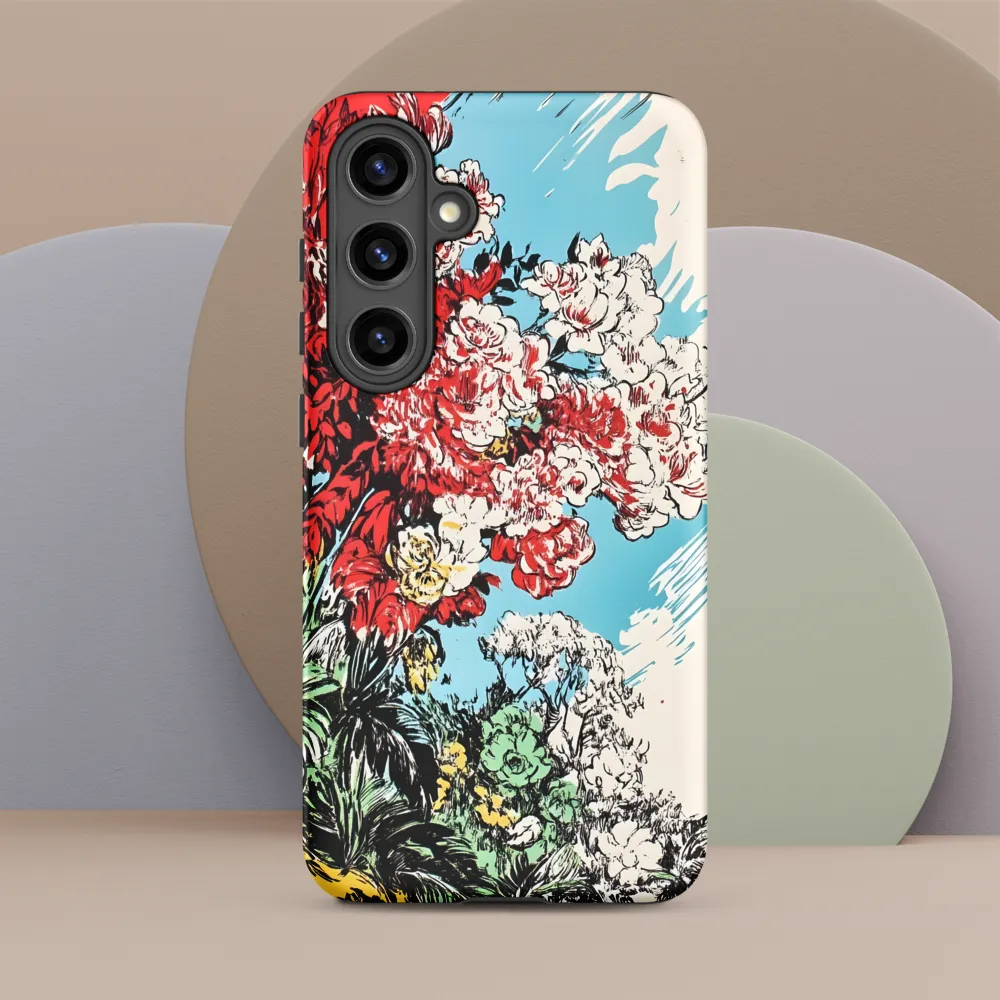 Floral Symphony in Bold Colors