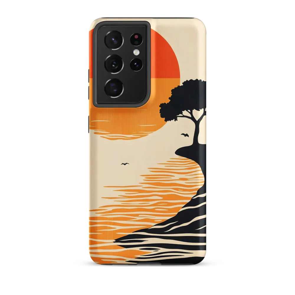 Serene Sunset | Phone Case |  S21 Ultra | Tough Case | Matte