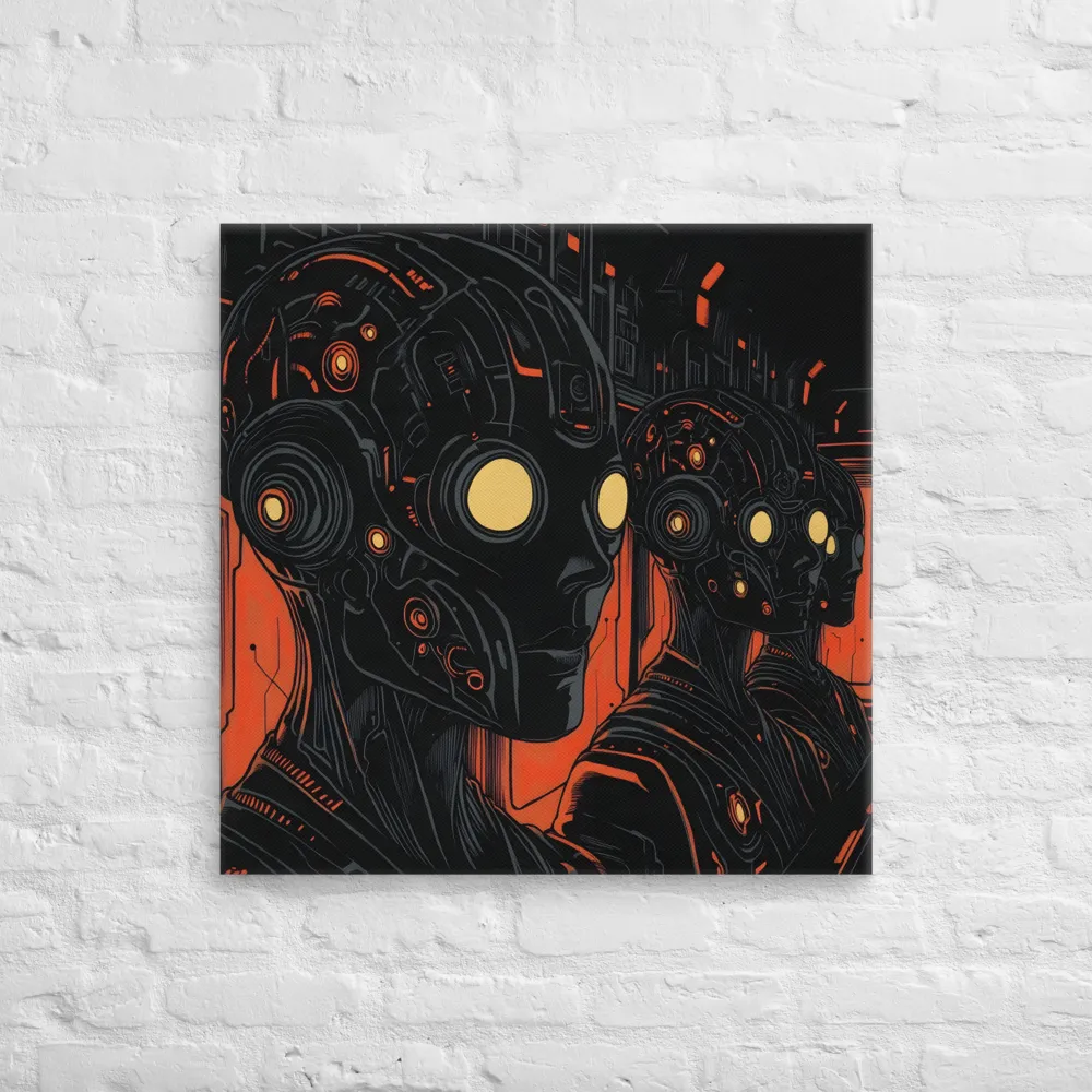 Surveillance in the Cyberscape | Canvas | 28″×28″