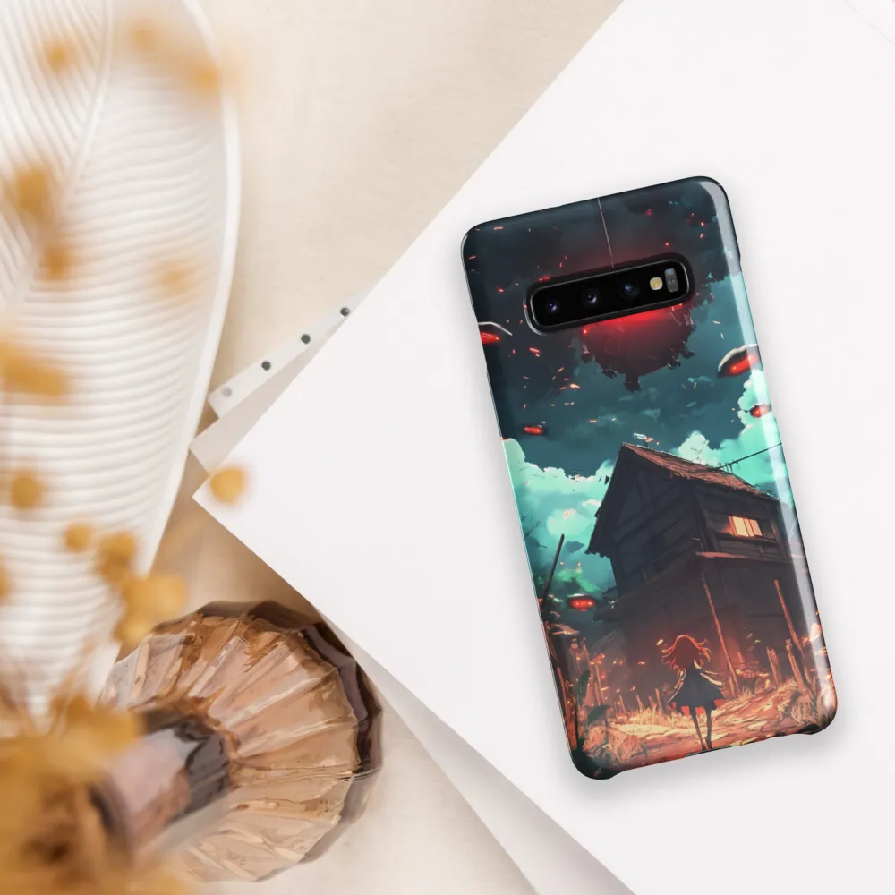 Ominous Encounter | Phone Case |  S10 Plus | Snap Case | Glossy