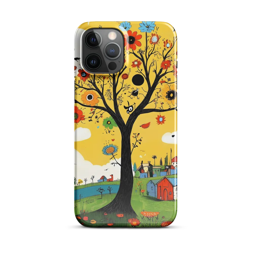 Whimsical Blooms of Life | Phone Case |  12 Pro Max | Snap Case | Glossy