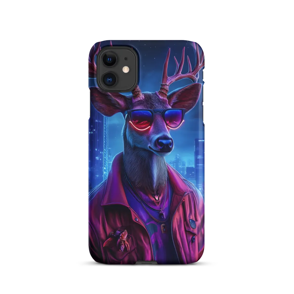Urban Serenade: The Cool Deer | Phone Case |  11 | Snap Case | Matte