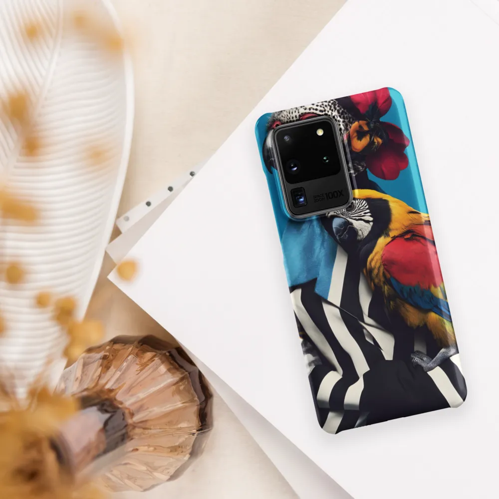 Vibrant Fusion of Flora and Fauna