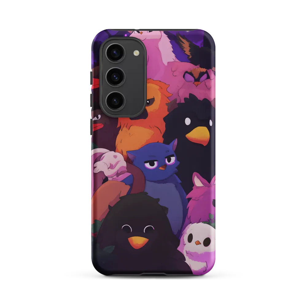 Whimsical Avian Gathering