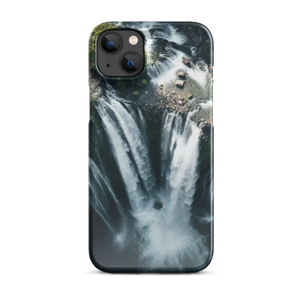 Nature's Power: The Cascading Waterfall | Phone Case |  14 Plus | Snap Case | Glossy