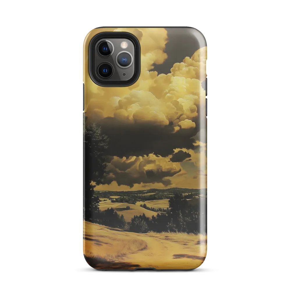 Golden Serenity in the Landscape | Phone Case |  11 Pro Max | Tough Case | Glossy