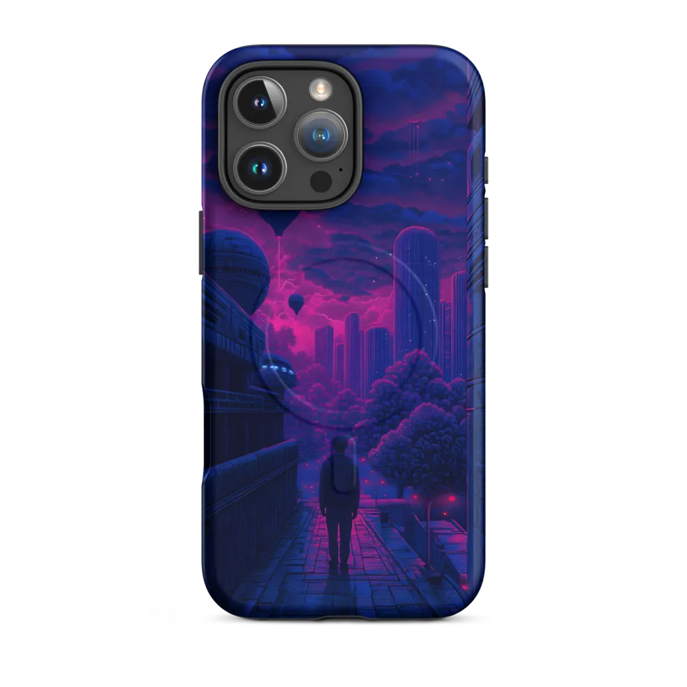 Lost in a Technological Dreamscape | Phone Case |  16 Pro Max | MagSafe® Tough Case | Matte