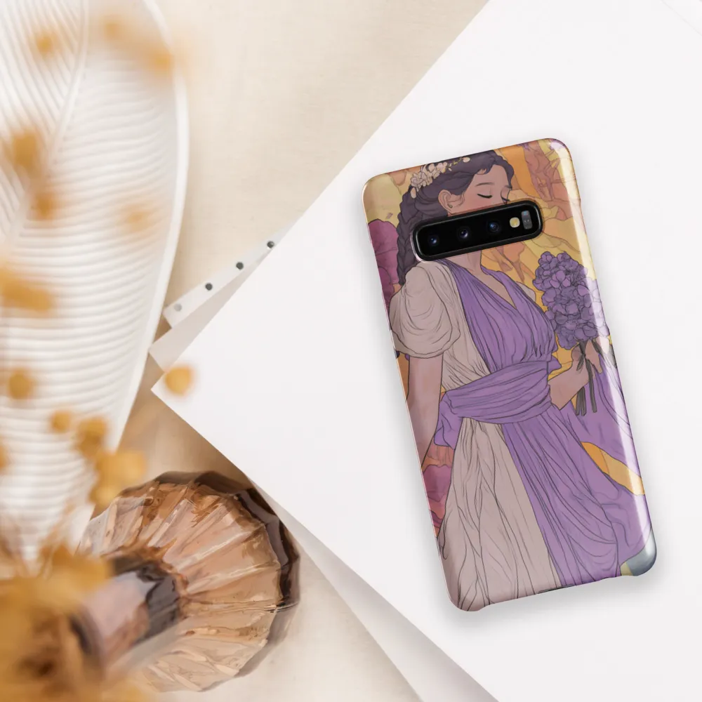 Blooming Elegance | Phone Case |  S10 Plus | Snap Case | Glossy