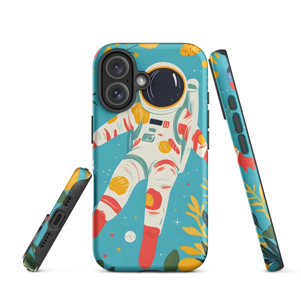 Floating in Cosmic Serenity | Phone Case