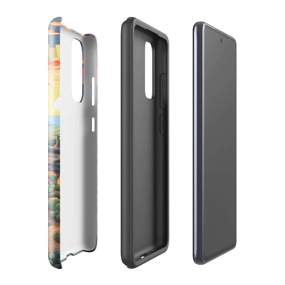 Desert Serenity at Dusk | Phone Case |  S20 FE | Tough Case | Glossy