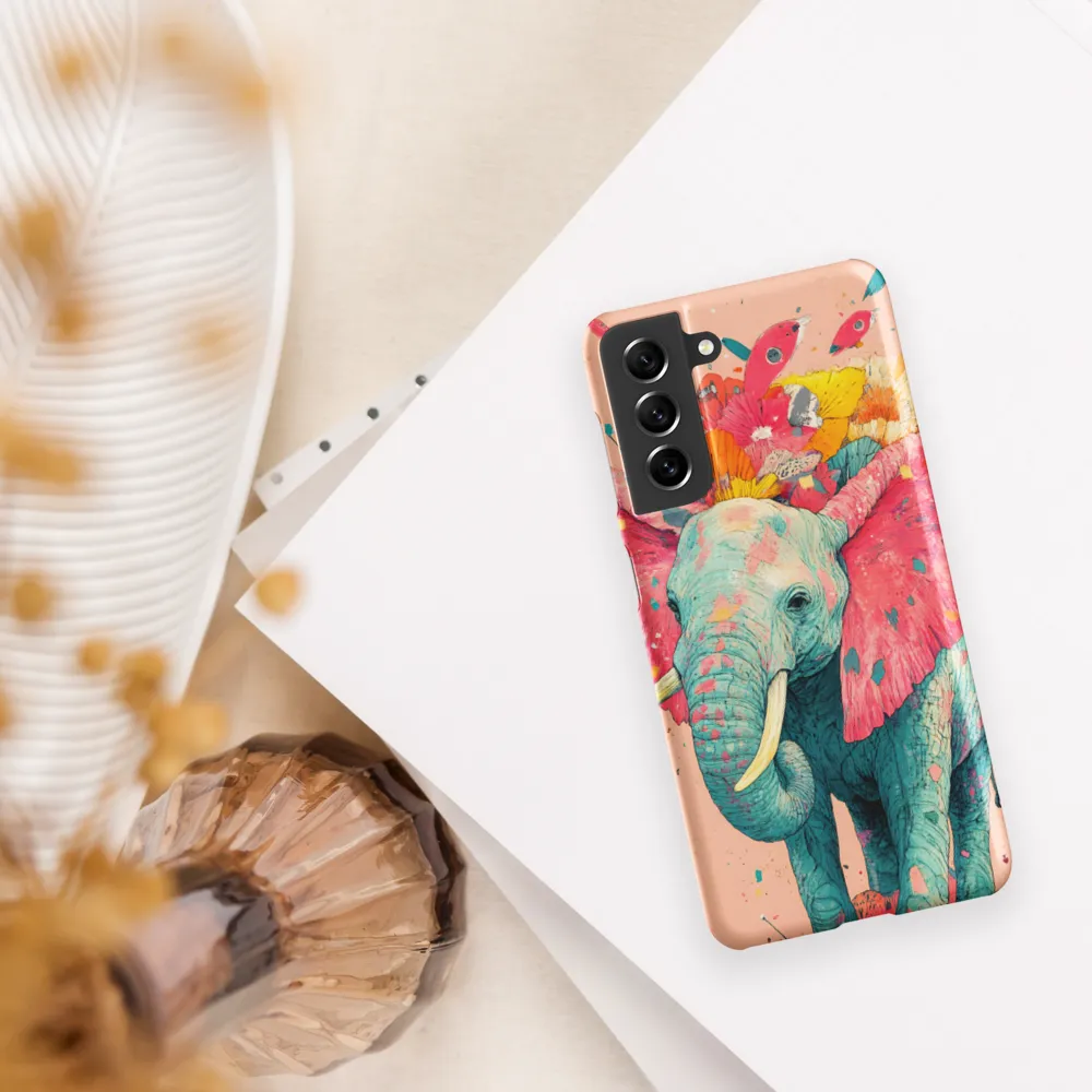 Whimsical Elegance: The Floral Elephant