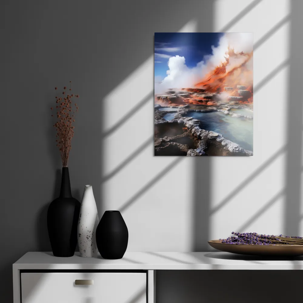 Nature's Fury: The Volcano's Expression