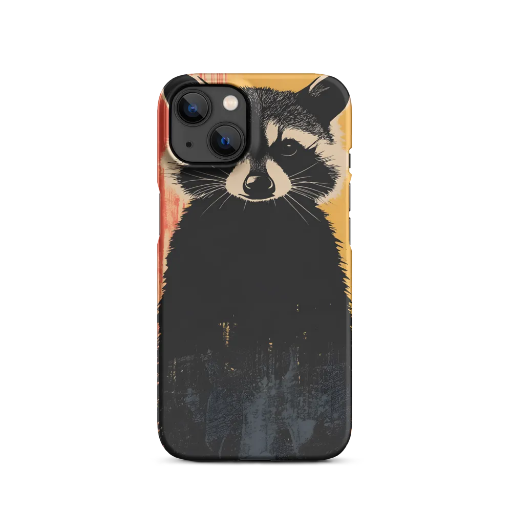 Whimsical Raccoon Portrait