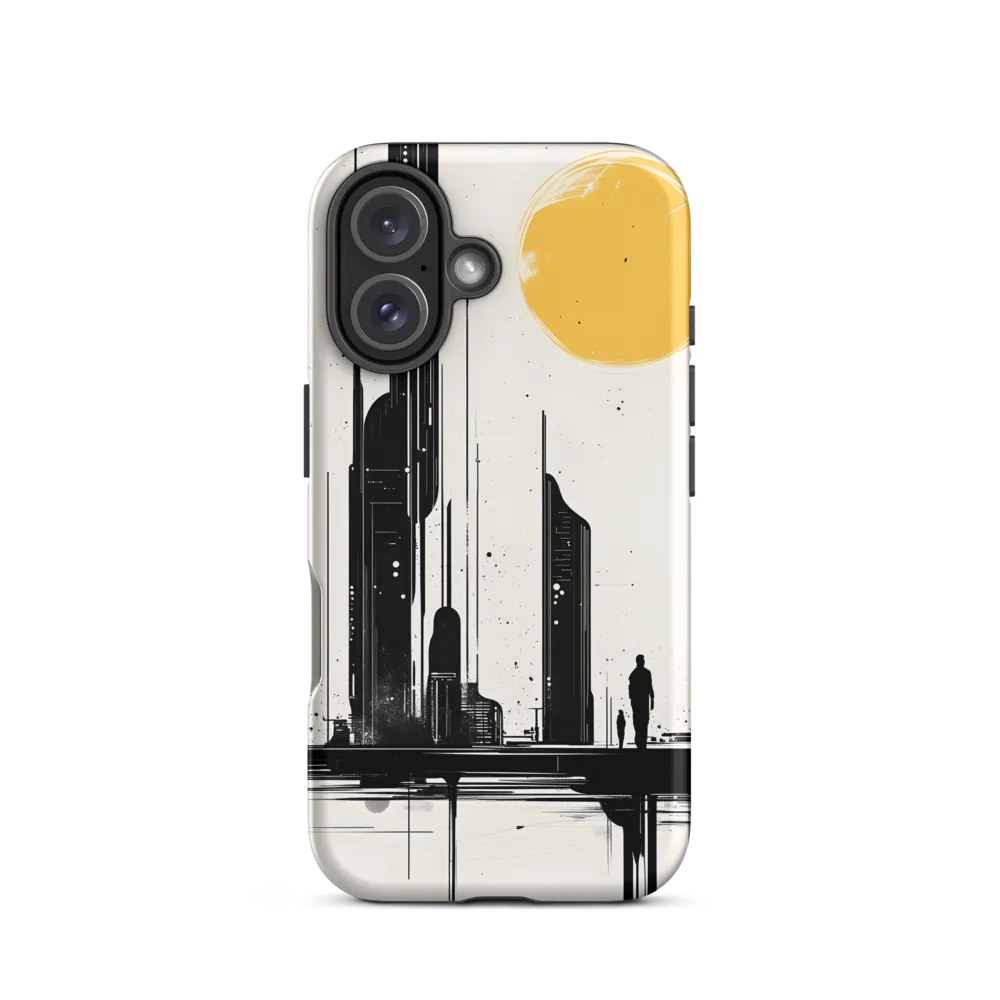 Contemplation in the City of Tomorrow | Phone Case