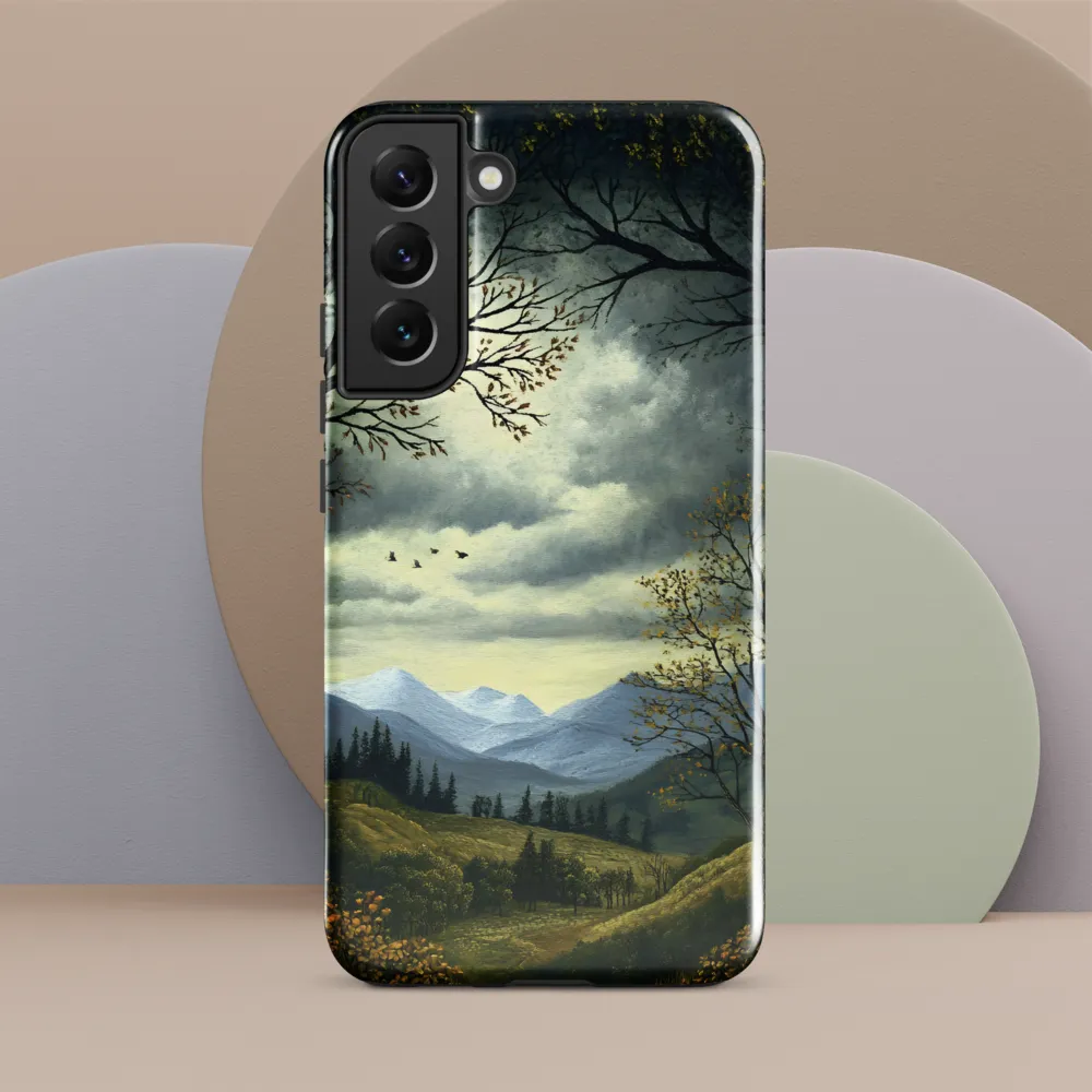 Nature's Embrace: A Tranquil Mountain Landscape