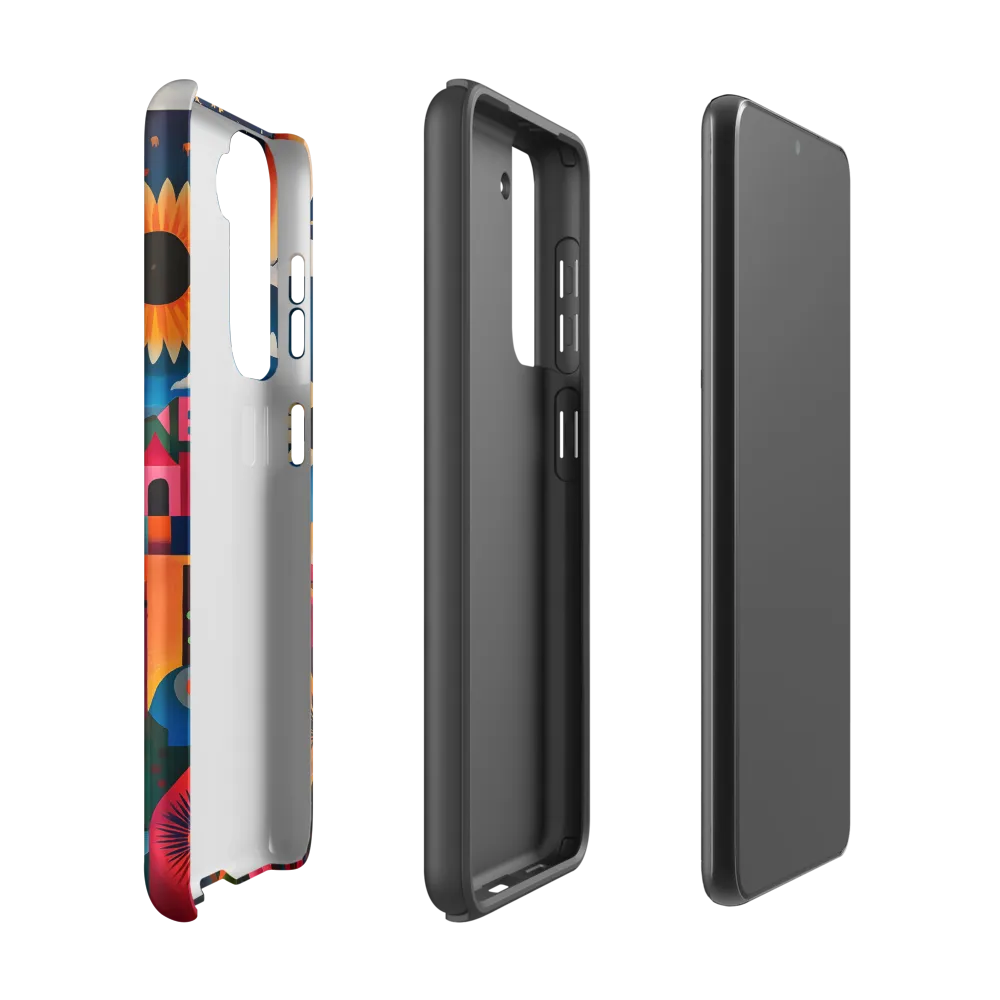 Whimsical Vibrance | Phone Case |  S21 | Tough Case | Matte