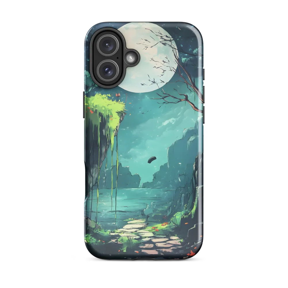 Moonlit Serenity: A Fantastical Landscape