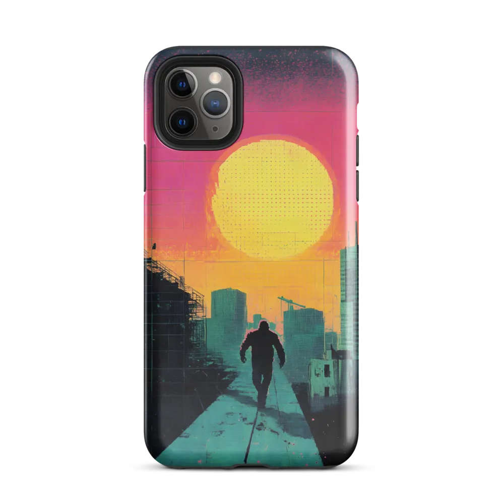 Solitude in a Neon City | Phone Case |  11 Pro Max | Tough Case | Glossy