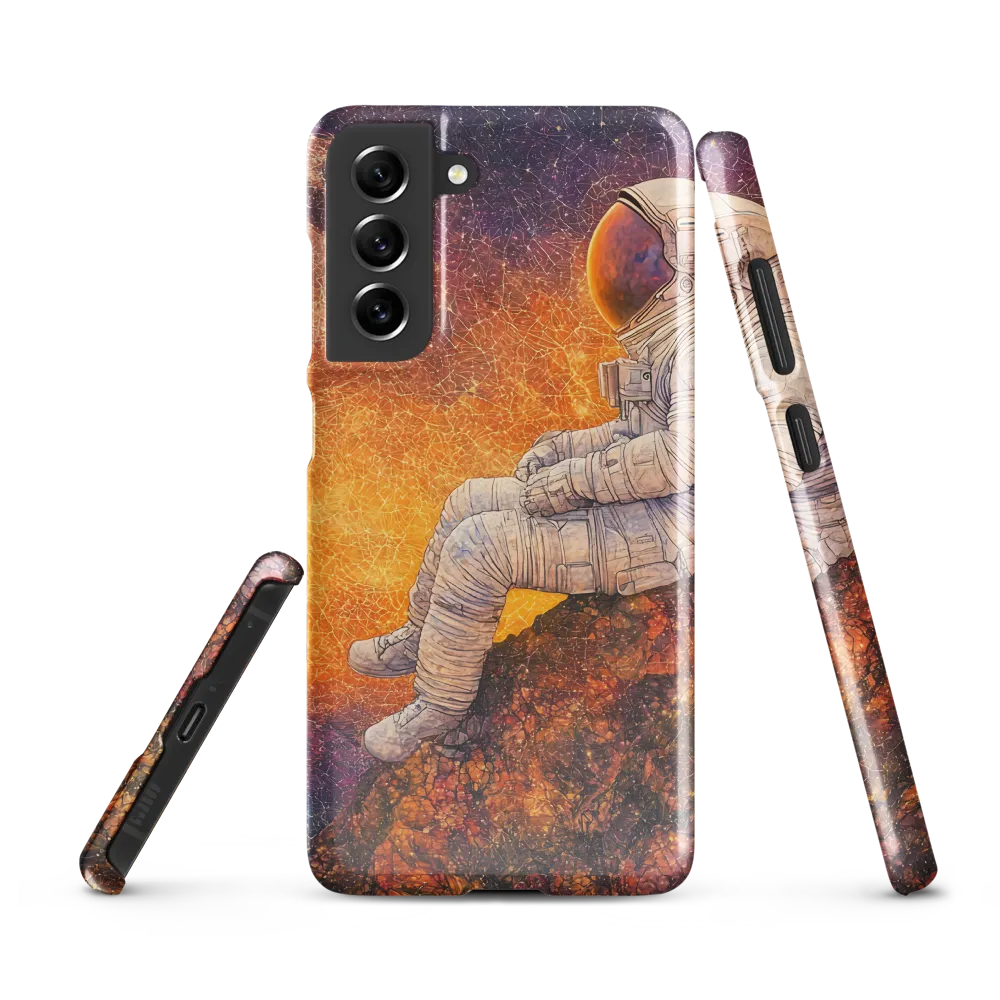 Cosmic Contemplation | Phone Case |  S21 FE | Snap Case | Glossy