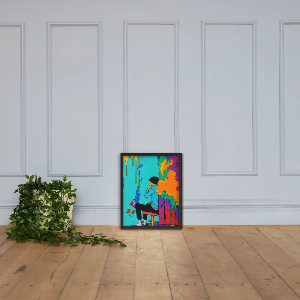 The Artist Within | Poster with Black Frame | 16″×20″