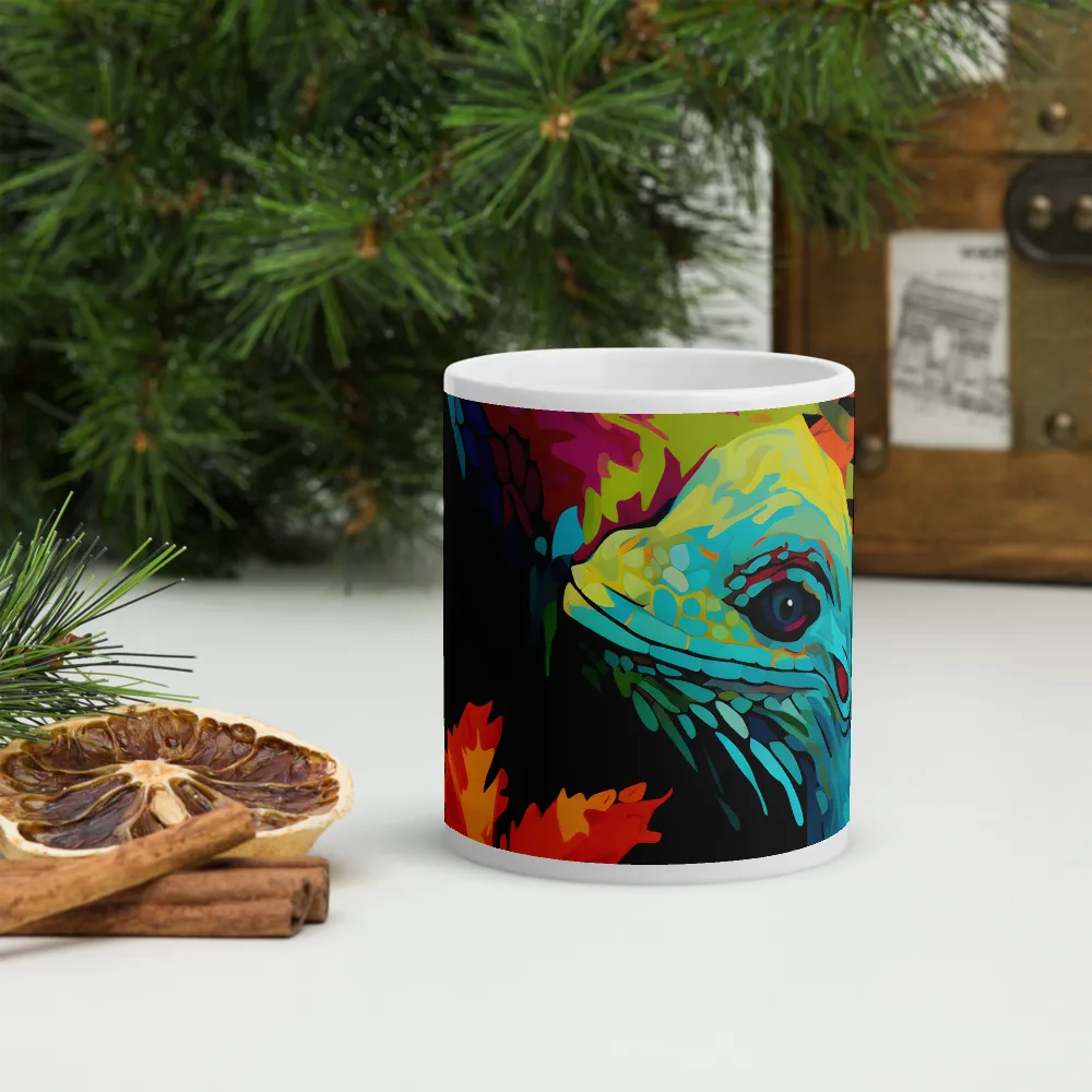 Vibrant Reptilian Harmony | Mugs | Multiple Sizes & Colors