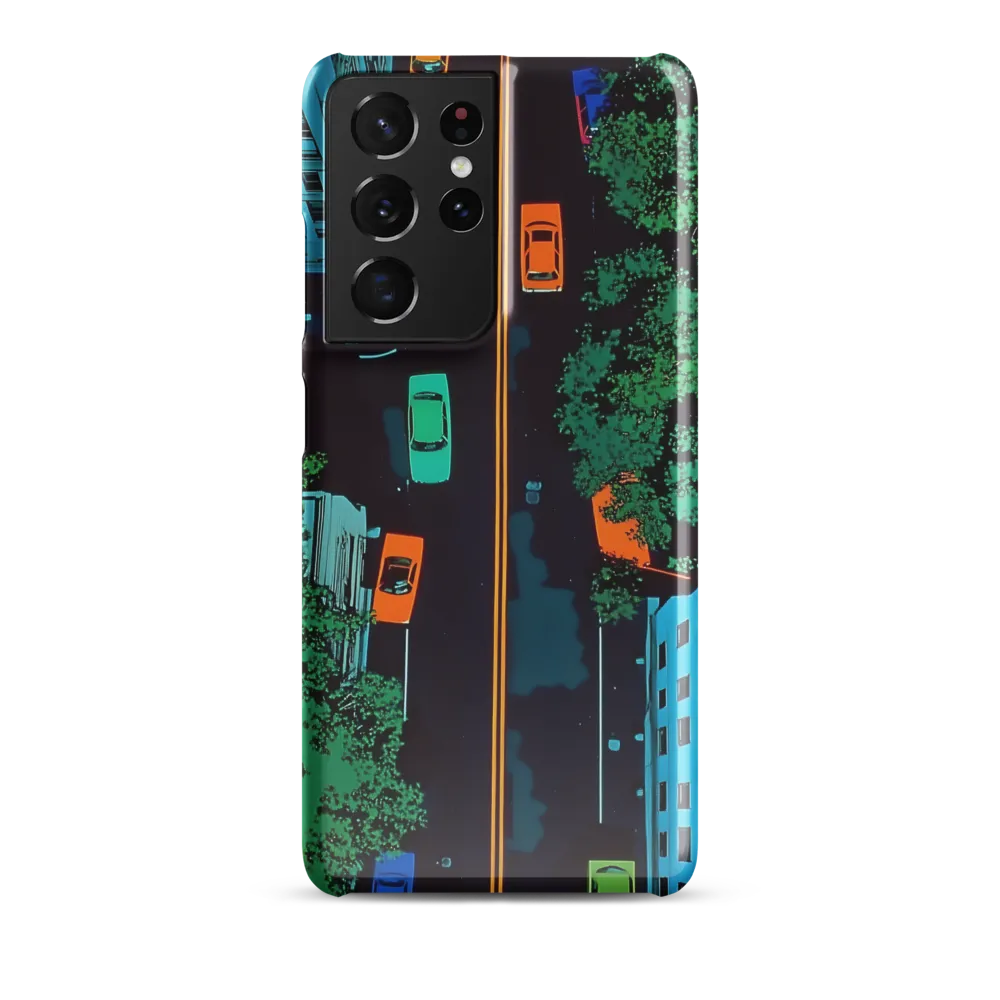 Urban Pulse: A Colorful Intersection