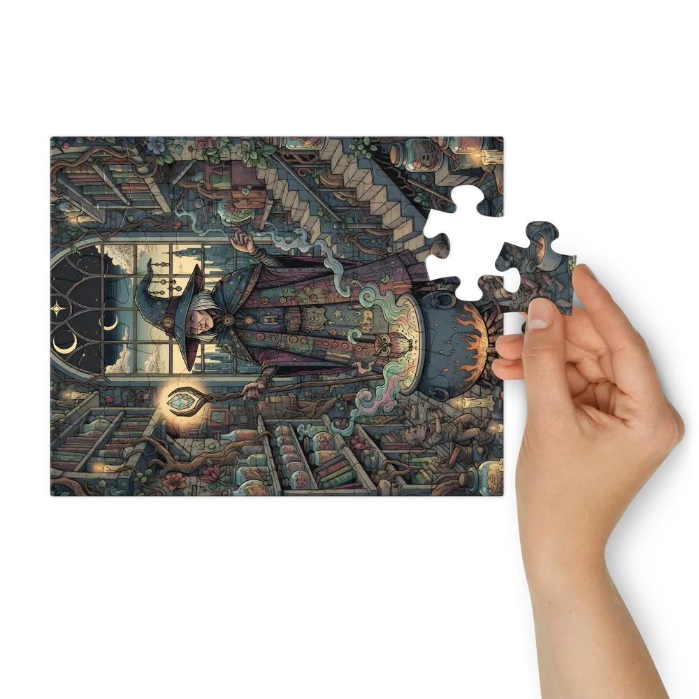 Moonlit Apothecary 
 Jigsaw Puzzle in Tin Box