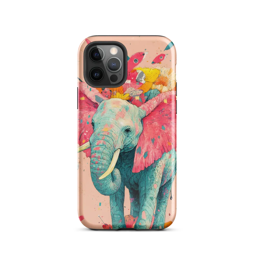 Whimsical Elegance: The Floral Elephant