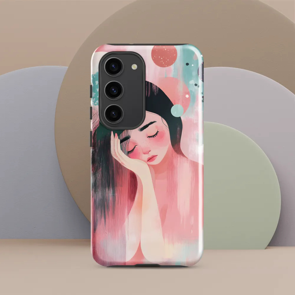 Whispers of Melancholy | Phone Case |  S23 | Tough Case | Glossy