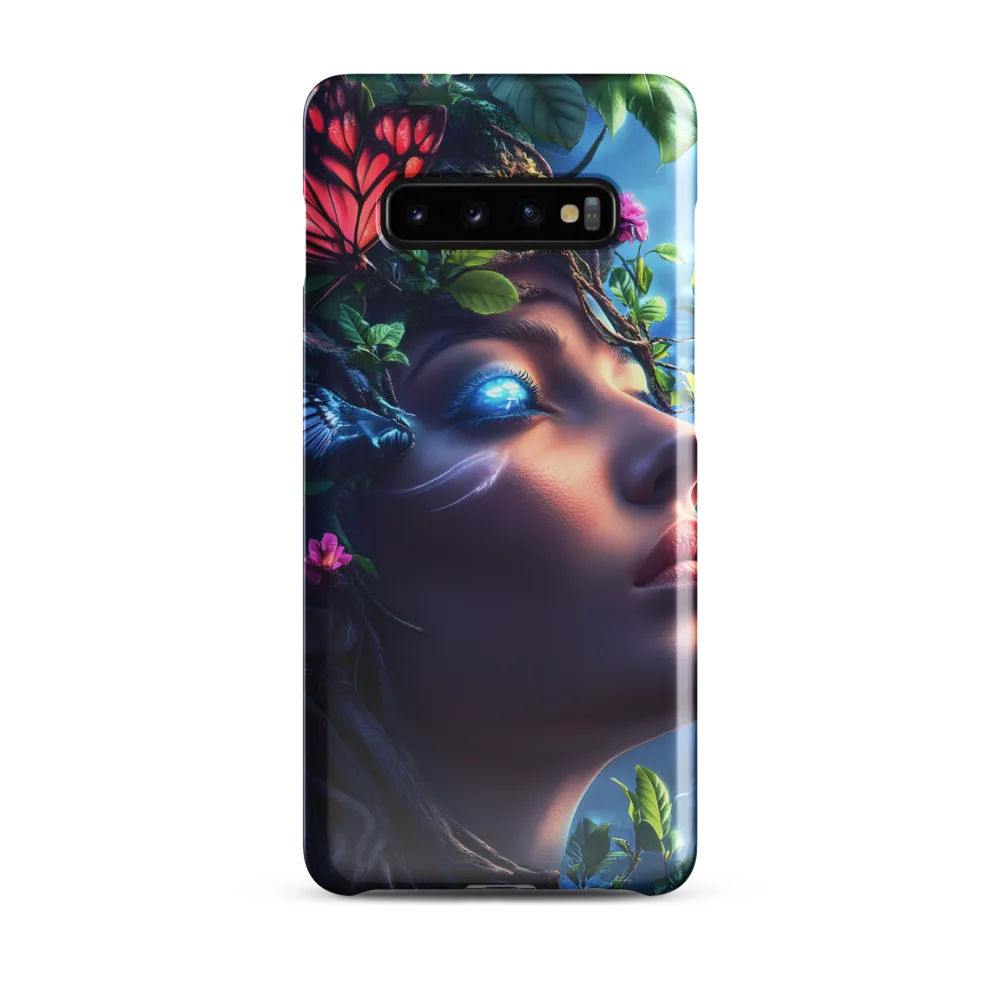 Nature's Enchantment: A Surreal Portrait | Phone Case |  S10 Plus | Snap Case | Glossy