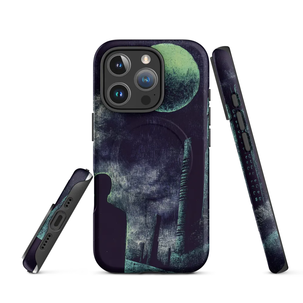 Lunar Solitude | Phone Case |  16 Pro | MagSafe® Tough Case | Matte