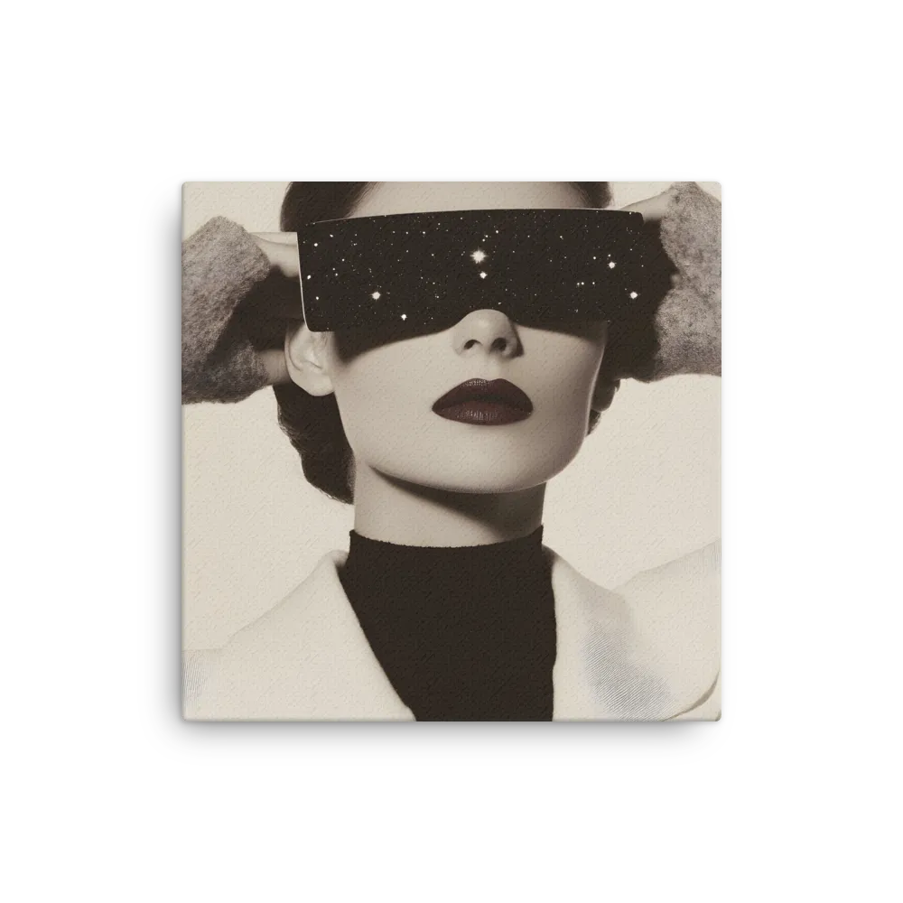 Celestial Elegance | Thin Canvas | 12″×12″