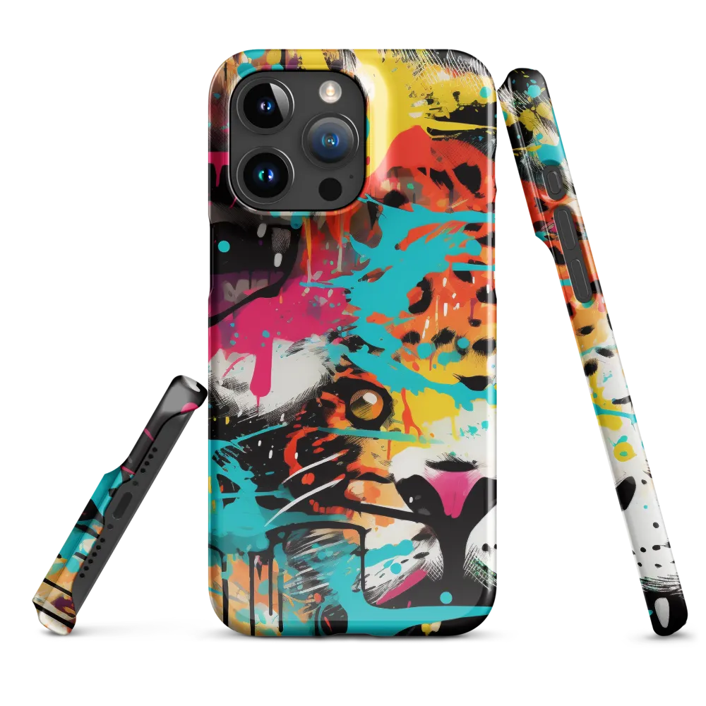 Fierce Fusion: Tiger and Lion in Graffiti