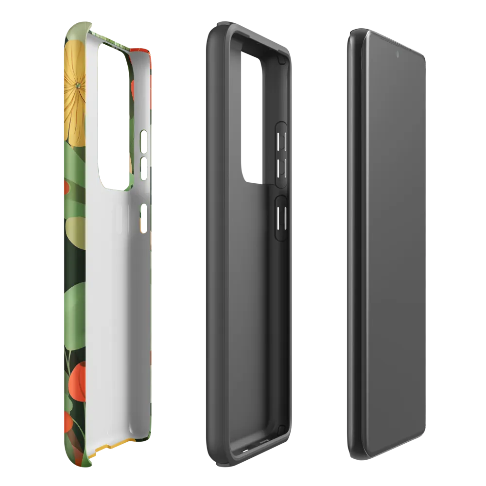 Nature's Serenity: A Modern Portrait | Phone Case |  S21 Ultra | Tough Case | Matte