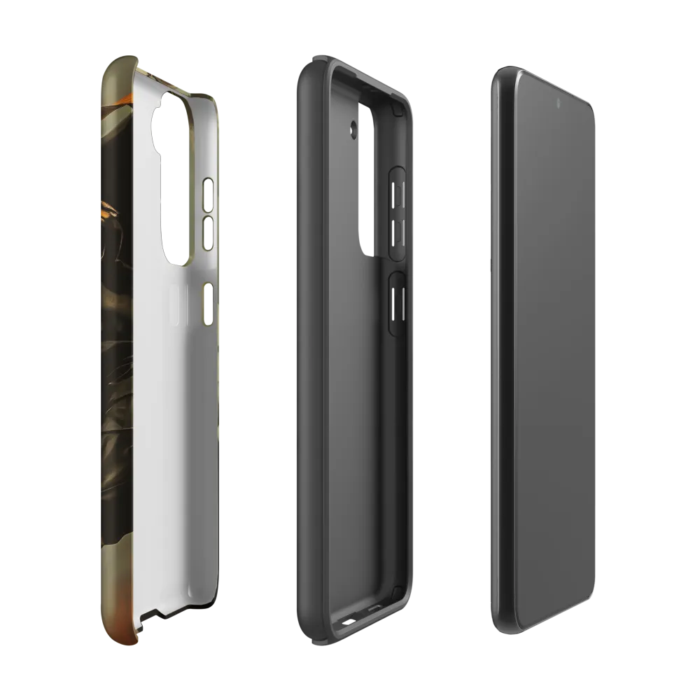Ethereal Explorer: The Enigmatic Astronaut | Phone Case |  S21 | Tough Case | Matte