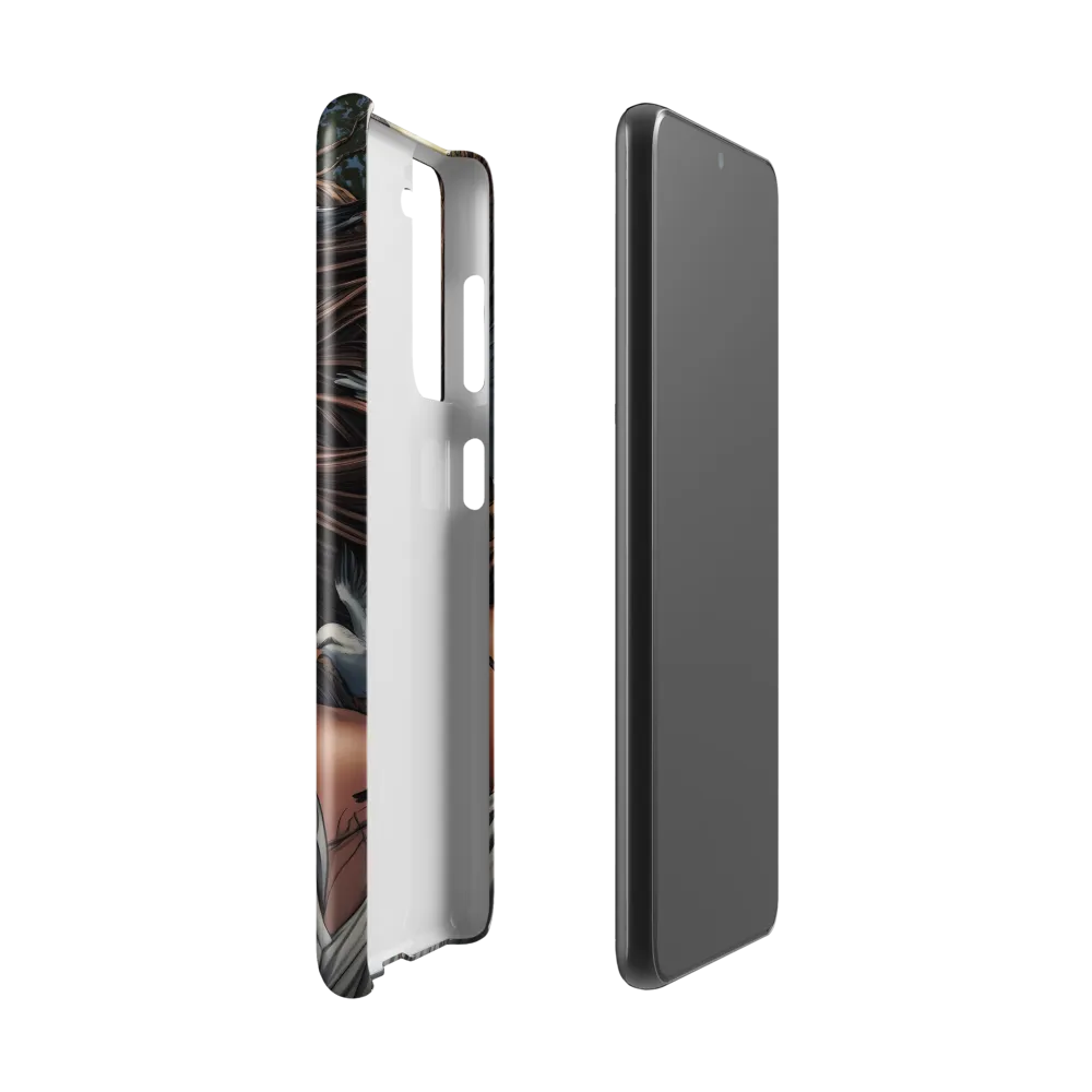 Embrace of Freedom | Phone Case |  S21 | Snap Case | Glossy