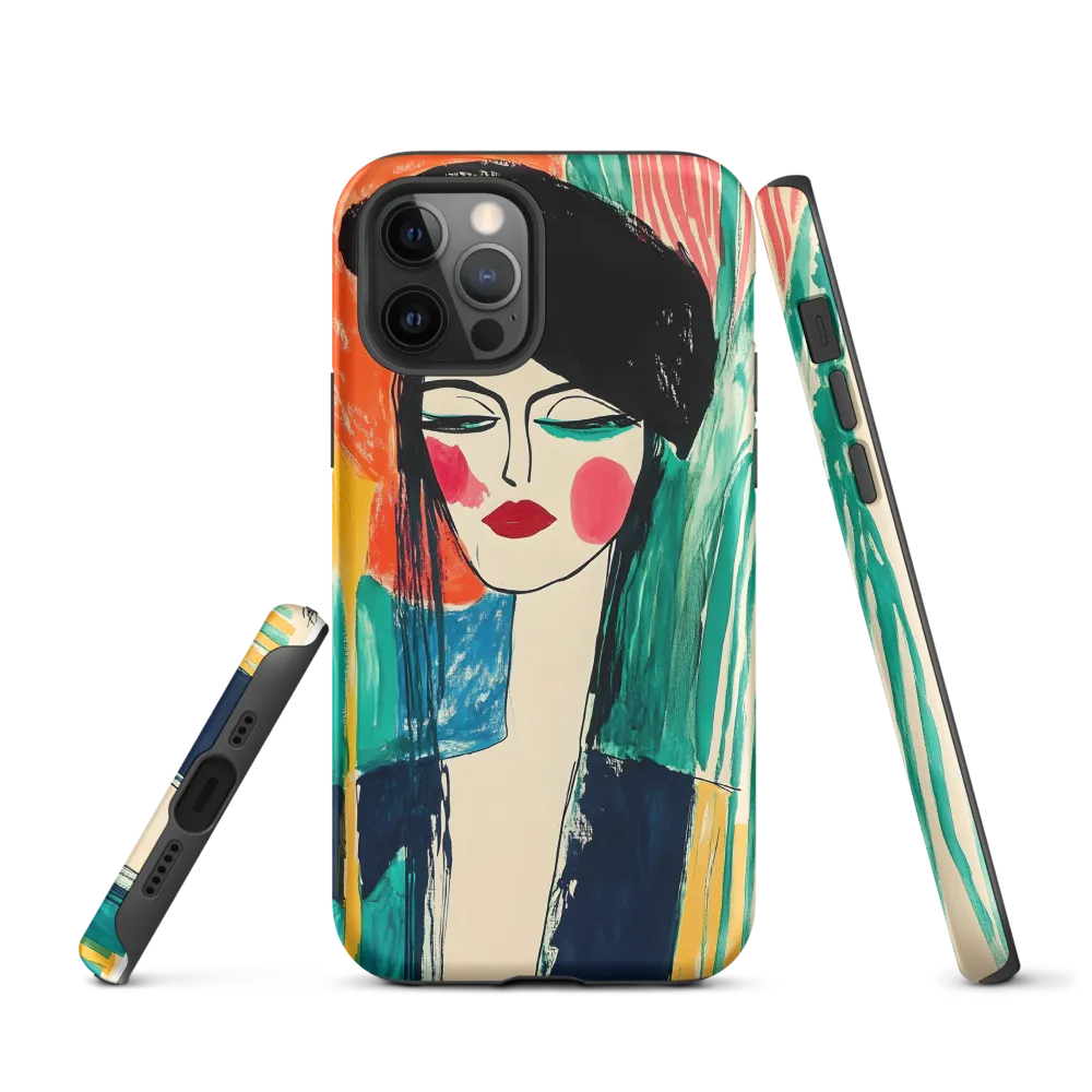 Portrait of Confidence | Phone Case |  12 Pro | Tough Case | Matte