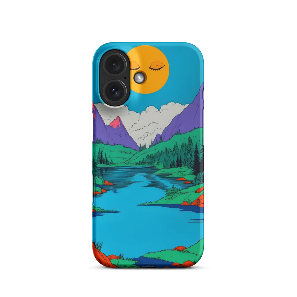 Whimsical Serenity in Vibrant Colors