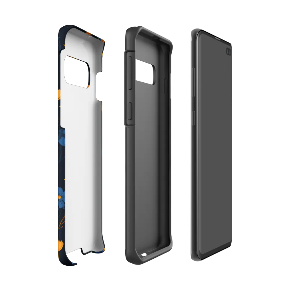 Nocturnal Blossoms | Phone Case |  S10 | Tough Case | Matte