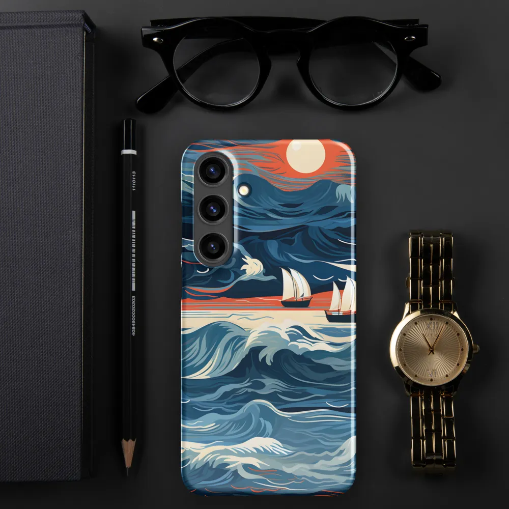 Ocean Whispers: A Voyage at Dusk