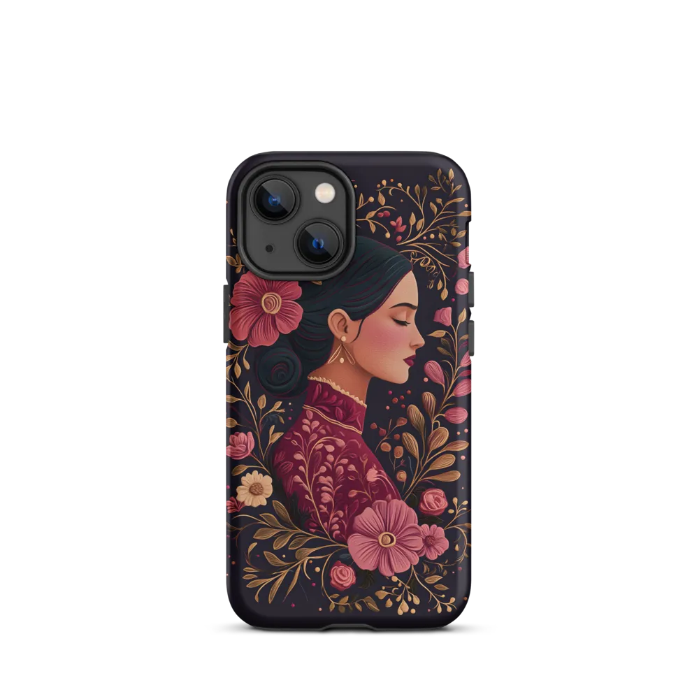Portrait of Serenity | Phone Case |  13 mini | Tough Case | Matte