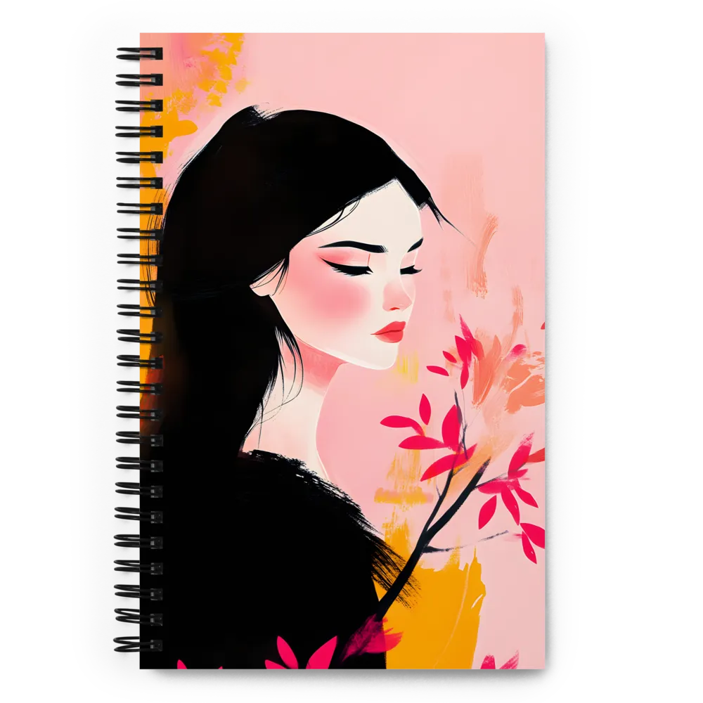 Whispers of Serenity | Spiral Notebook