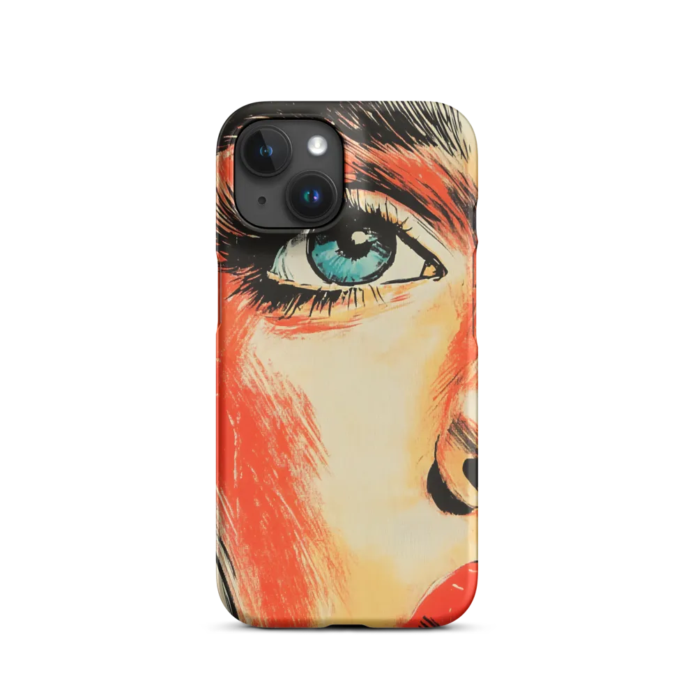 Intense Gaze: A Pop Art Portrait