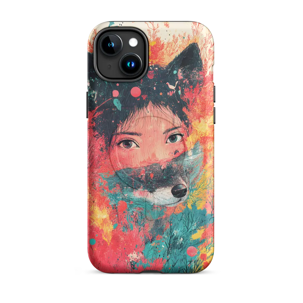 Harmony of Spirit: Girl and Wolf