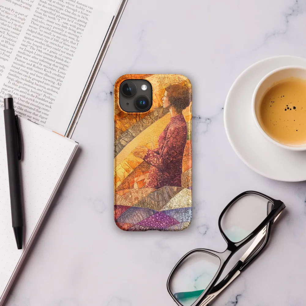 Whispers of Contemplation | Phone Case |  15 | Snap Case | Matte