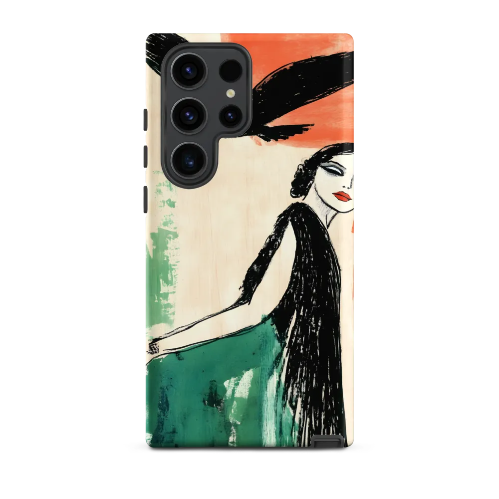 Elegance in Flight | Phone Case |  S23 Ultra | Tough Case | Matte