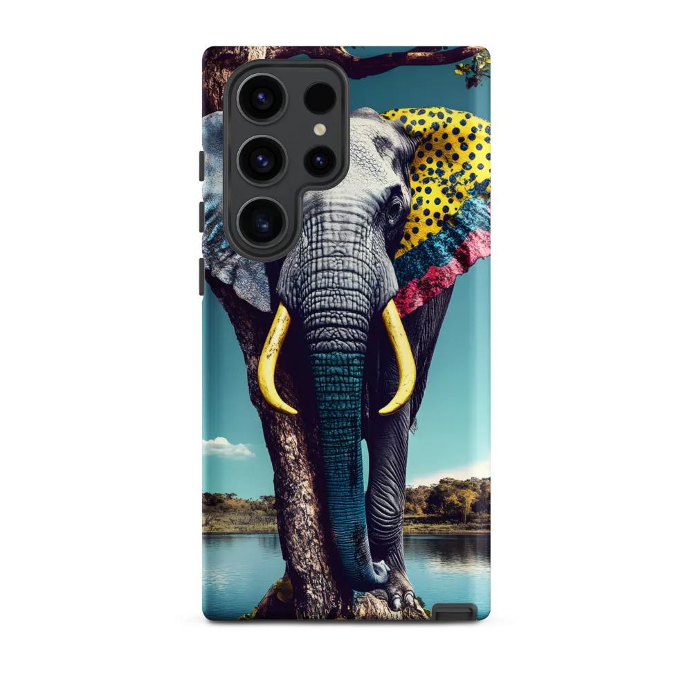 Playful Elegance: The Surreal Elephant