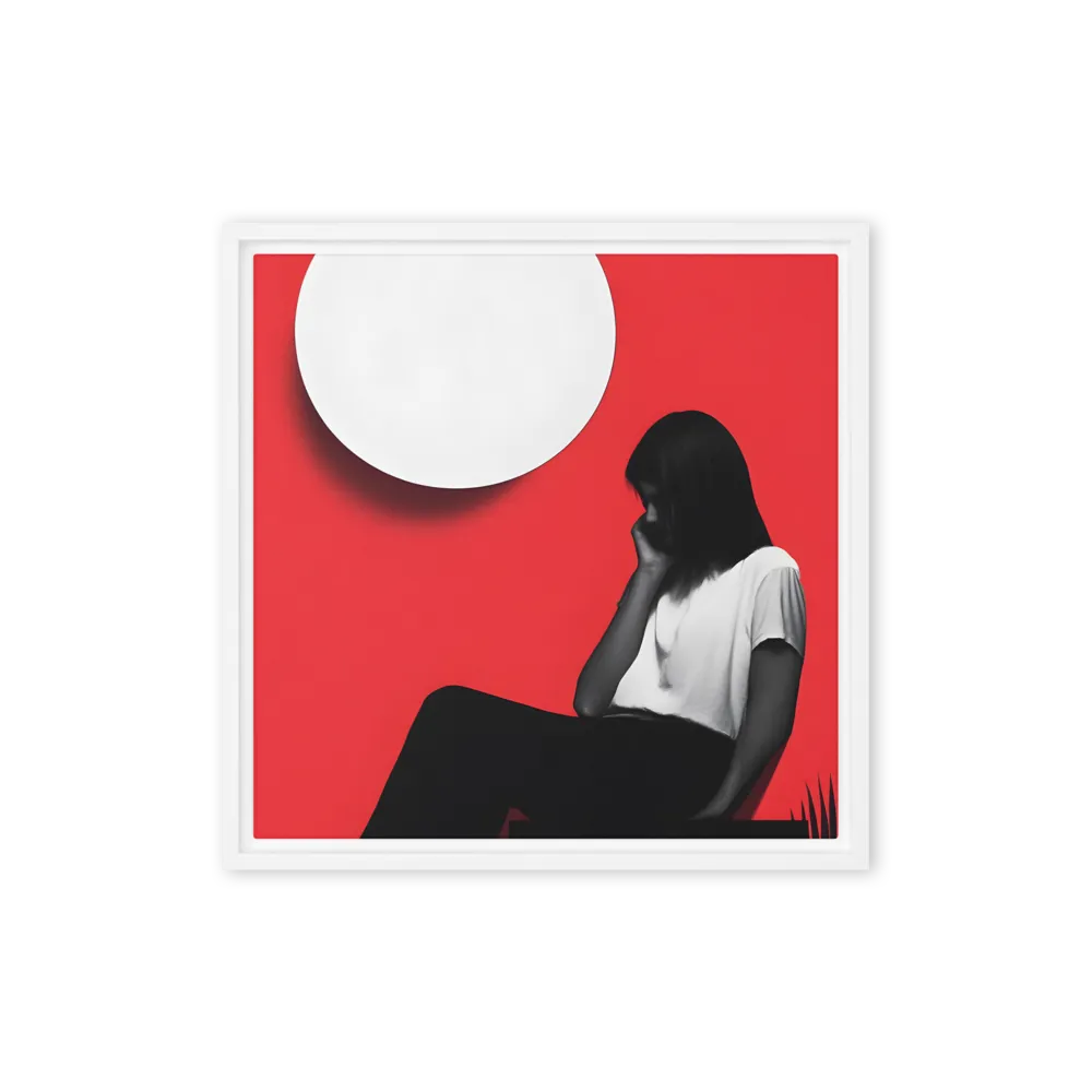 Contemplation in Red