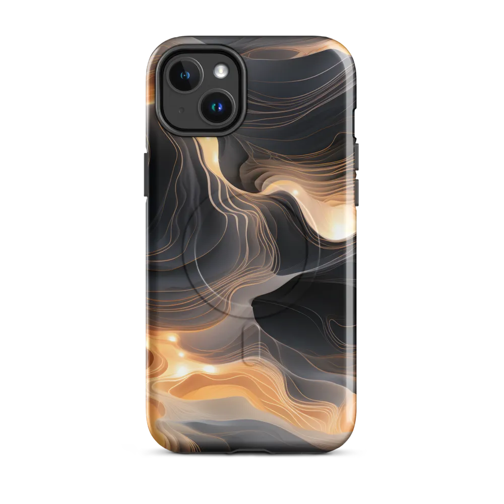 Fluid Harmony | Phone Case |  14 Plus | MagSafe® Tough Case | Glossy